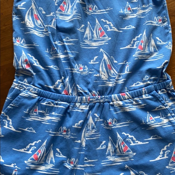 Vineyard Vines sailboat romper size 14 - Picture 8 of 10